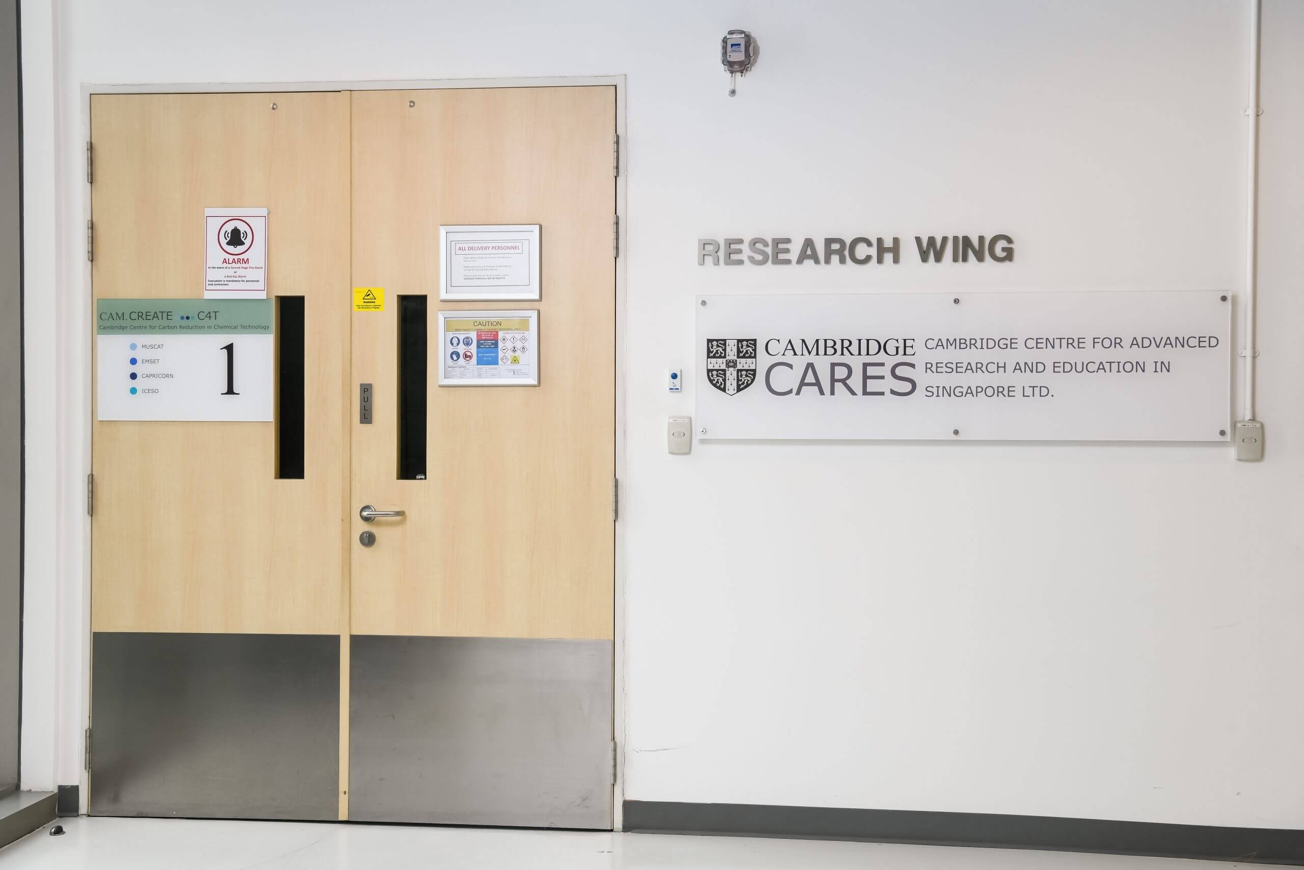 Lab 1 signage